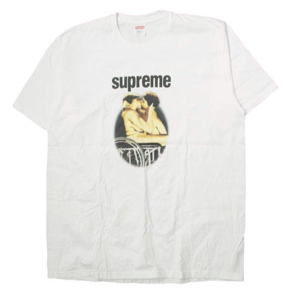 SUPREME シュプリーム 23SS アメリカ製 Kiss Tee キスTシャツ XL White