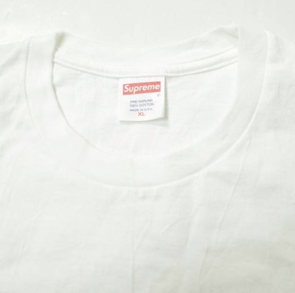 SUPREME シュプリーム 23SS アメリカ製 Kiss Tee キスTシャツ XL White