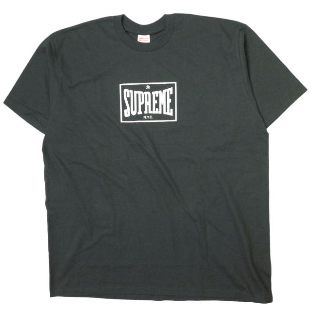 新品 SUPREME シュプリーム 23AW アメリカ製 Warm Up Tee ウォームアップTシャツ XL Black 半袖 WEEK1 MADE IN USA ロゴ トップスの通販は