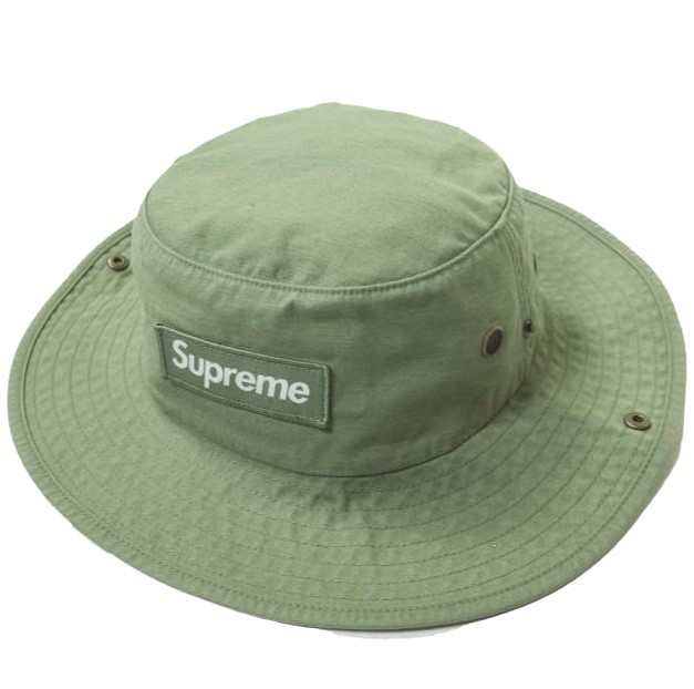 新品 SUPREME シュプリーム 23AW Military Boonie ミリタリーブーニー M/L OLIVE WEEK1 ボックスロゴ  バケットハット 帽子｜au PAY マーケット