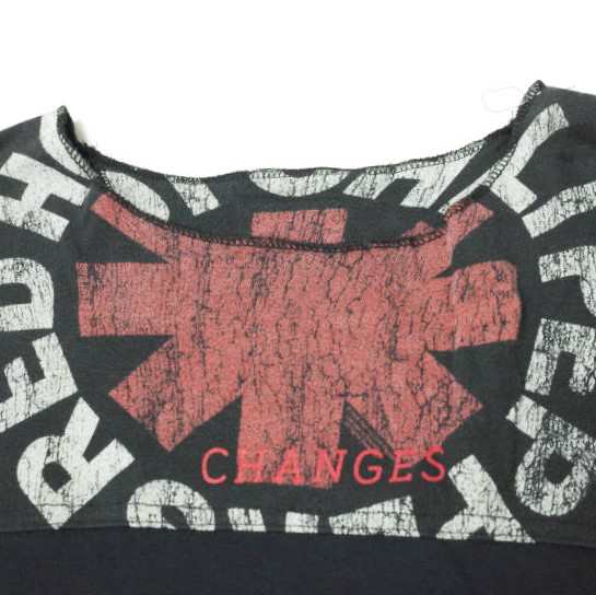 CHANGES チェンジーズ 日本製 Remake Band L/S Tee - Red Hot Chili