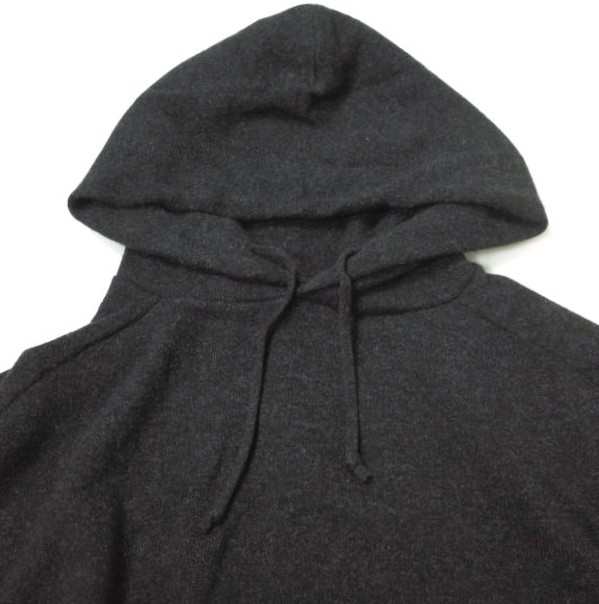 BATONER バトナー 21AW 日本製 FLEECE WOOL PULL PARKA ウールニット