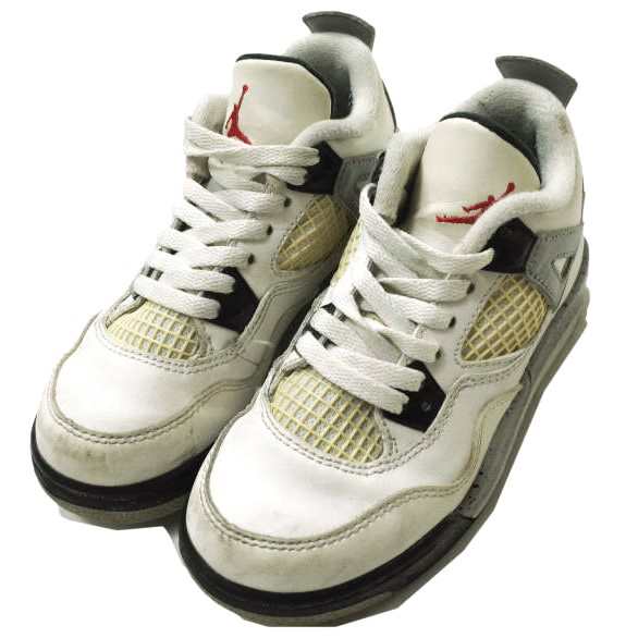 NIKE ナイキ AIR JORDAN 4 RETRO WHITE CET 2016 (PS) エアジョーダン4