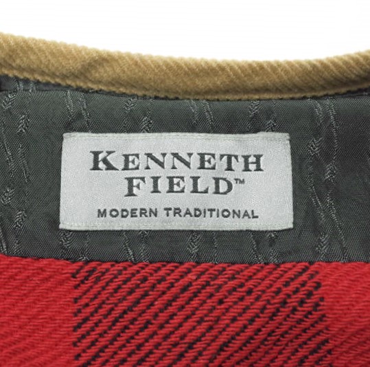 KENNETH FIELD ケネスフィールド 日本製 EZ-JAC III BLOCK CHECK