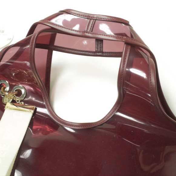 新品 SEE BY CHLOE シーバイクロエ PVC HAND BAG ポリ塩化ビニール