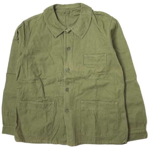 約465cm着丈フレンチヴィンテージ French Twill Work Jacket フレンチツイルワーク ...