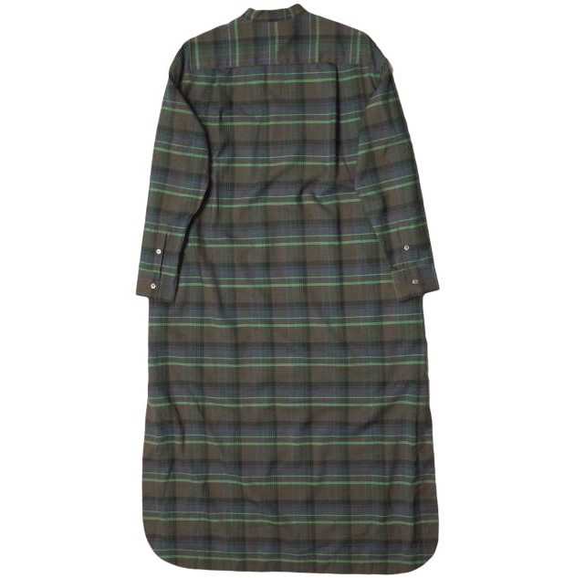 AURALEE オーラリー 日本製 SUPER LIGHT WOOL CHECK ONE-PIECE