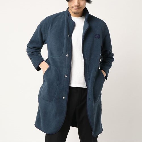 Porter Classic ポータークラシック 日本製 FLEECE GOWN COAT フリース