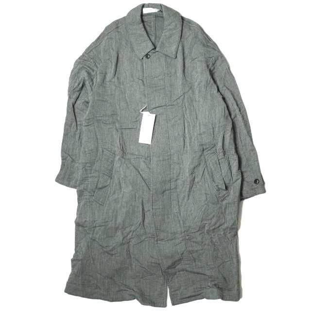 新品 Graphpaper グラフペーパー Gauze Oversized Soutien Collar Coat