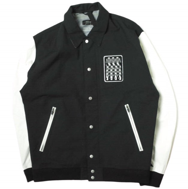 ACRONYM アクロニウム 22SS J94-VT 3L VARSITY JACKET バーシティジャケット L BLACK/WHITE スタジアムジャンパー スタジャン アウター