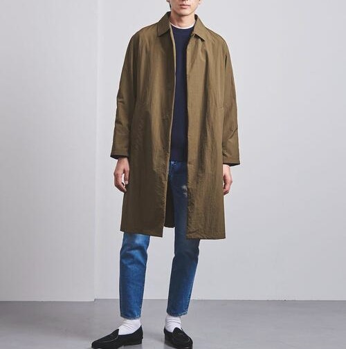 UNITED ARROWS ユナイテッドアローズ オルメテックス ラグランスリーブ バルカラーコート 1125-139-7498 M Kelly ステンカラーコート_2