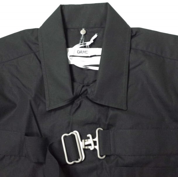 OAMC オーエーエムシー Strapped Shirt バックルフロント
