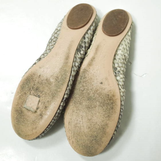 Gianvito Rossi ジャンヴィトロッシ イタリア製 AUDREY パイソンレザー