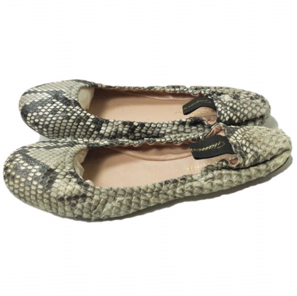 Gianvito Rossi ジャンヴィトロッシ イタリア製 AUDREY パイソンレザー