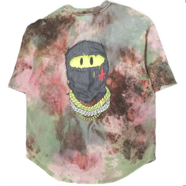 【売り尽くしセール】cvtvlist カタリスト Tシャツ オーダー cvtvlist カタリスト CTLS KILLER SMILE TEE マーブル染め キラー