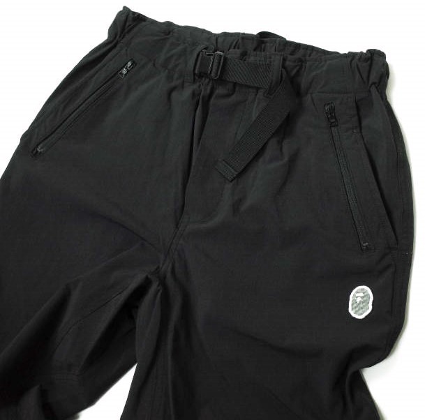 A BATHING APE ア ベイシング エイプ HEAD PATCH NYLON EASY PANTS