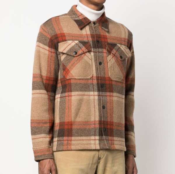 RRL ダブルアールエル 22AW WOOL PLAID WORK SHIRT SWEATERウールチェックワークシャツジャケット XS Double  RL 定価12万 JUMPERの通販はau PAY マーケット - ブランド古着 LOOP Wowma!店 | au PAY マーケット－通販サイト