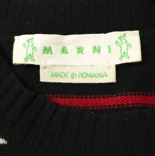 MARNI マルニ 19SS DANCE BUNNY SWEATER ダンスバニー マルチボーダー