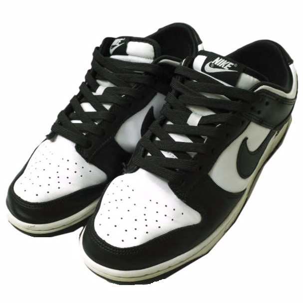 NIKE ナイキ DUNK LOW RETRO ダンク ロー レトロ DD1391-100 US10(28cm) WHITE/BLACK-WHITE パンダ スニーカー シューズ