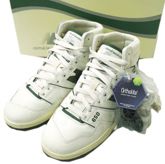 NEW BALANCE x Aime Leon Dore ニューバランス エメ レオン ドレ 22SS 別注 BB650RL1 US8D(26cm) GREEN 650R スニーカー シューズ