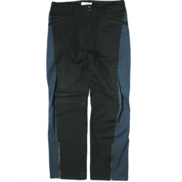 FACETASM ファセッタズム 23SS 日本製 MOTORCYCLE PANTS モーターサイクルパンツ ABH-PT-M05 4 BLACK/NAVY ボトムス