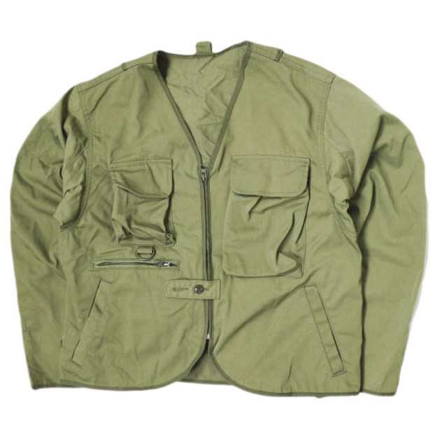 KENNETH FIELD ケネスフィールド 21SS TRAVEL FISHING CARDIGAN トラベルフィッシングカーディガン S Olive ジャケット アウター