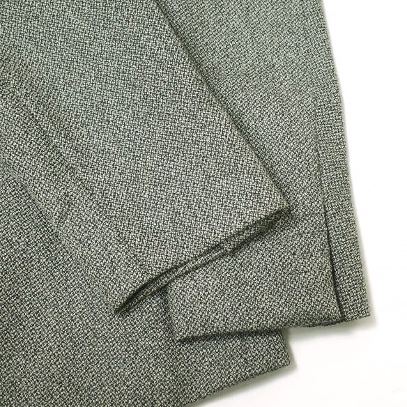 Paul Smith ポールスミス 日本製 ウールカシミヤ1Bジャケット 36 グレー テーラード  比翼フロント アウター