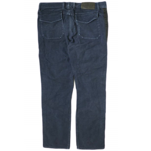 GUCCI グッチ イタリア製 サイドラインモールスキンパンツ 300236 XZ758 44 ネイビー スリムテーパード 5ポケット ボトムス GUCCI グッチ イタリア製 サイドラインモールスキンパンツ 300236