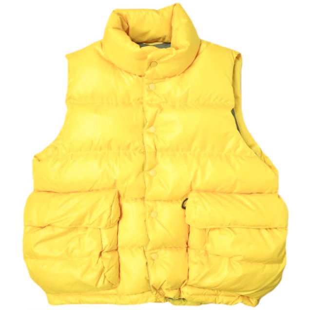 DAIWA PIER39 ダイワ ピア39 22AW TECH BACK PACKER DOWN VEST リップストップ ダウンベスト BW-24022W S(JP) YELLOW アウター