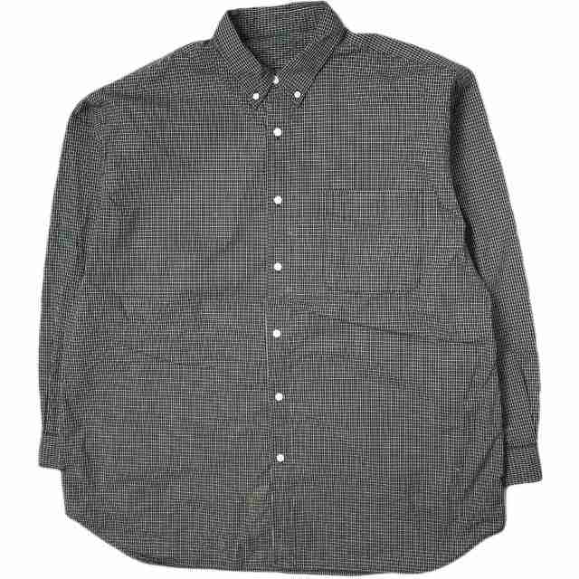 SSZ x MIN-NANO エスエスズィー ミンナノ 23AW 別注 BLACK CHECK SHIRT ブラックチェック オーバーサイズBDシャツ 11-11-0635-139 Lの通販は