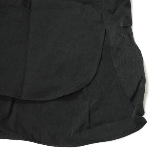 Omar Afridi オマールアフリディ 20AW イギリス製 OMAR SHIRT ナイロンツイル オマールシャツ S BLACK 長袖 ロング丈ノーカラーギャザーシャツ トップス【中古】【Omar Afridi】 楽天市場】Omar Afridi オマールアフリディ 20AW イギリス製 OMAR