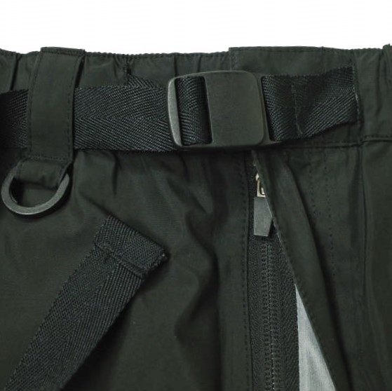 ABU GARCIA x BEAMS アブガルシア ビームス 別注 3レイヤー 6ポケットパンツ M BLACK カーゴ ミリタリー ボトムス