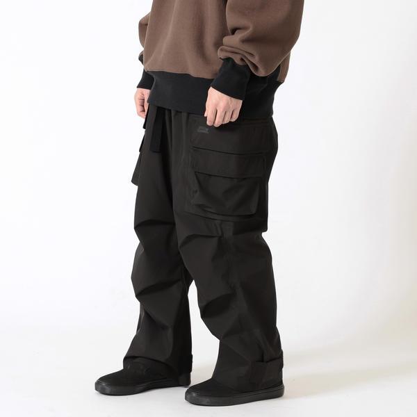 ABU GARCIA x BEAMS アブガルシア ビームス 別注 3レイヤー 6ポケットパンツ M BLACK カーゴ ミリタリー ボトムス
