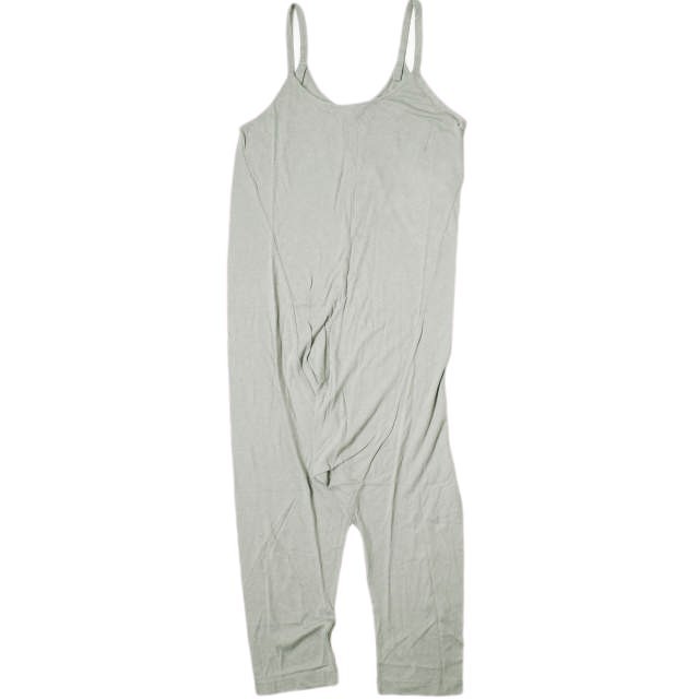 新品 Raquel Allegra ラクエル・アレグラ Y67-1577 Drop Rise Romper ノースリーブ ロンパース 0 GRAY 定価31 オールインワン