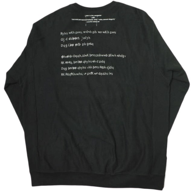TAKAHIROMIYASHITA The Soloist. ソロイスト 23SS john smith. oversized crew neck sweatshirt ジョンスミス スウェット sc.0073SS23 46_1