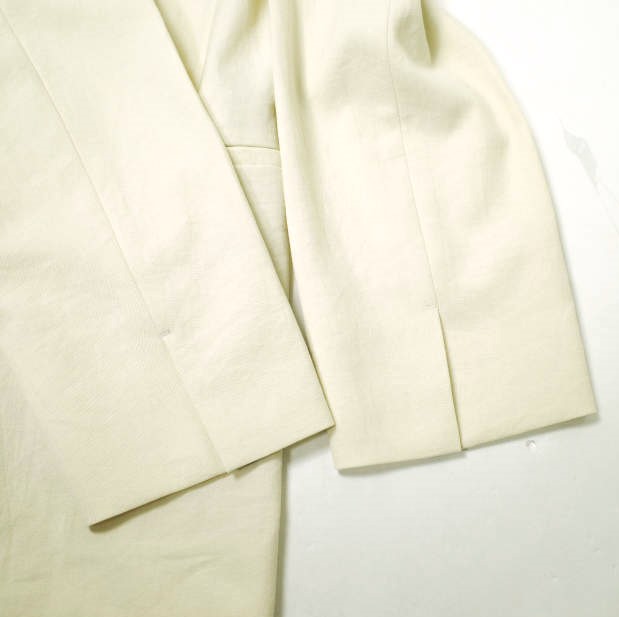 BEAUTY&YOUTH UNITED ARROWS ビューティーアンドユース ユナイテッドアローズ ツイルテーラードジャケット 1622-126-0676 S CREAM アウター【中古】【BEAUTY&YOUTH UNITED ARROWS】 BEAUTY&YOUTH UNITED ARROWS ビューティーアンドユース ユナイテッド
