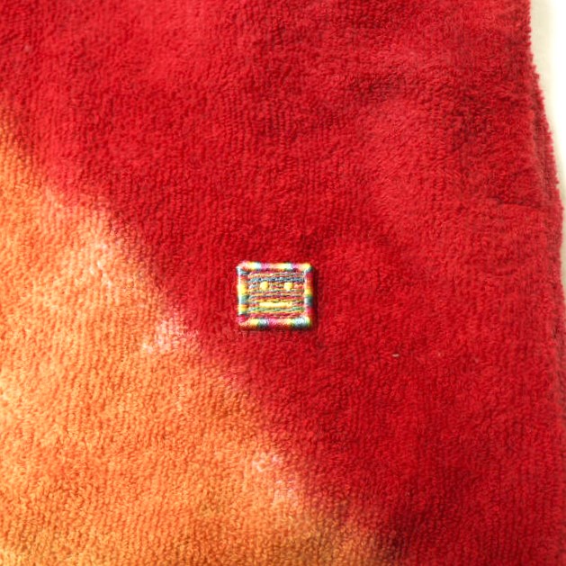 Acne Studios アクネストゥディオズ フェイスパッチ パイルショーツ FA-UX-SHOR000032 S Murti マルチカラー イージー ショートパンツの通販は