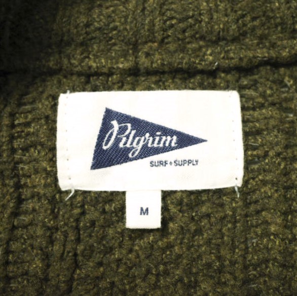 Pilgrim Surf+Supply ピルグリム 23AW Santiago Fisherman Cardigan 