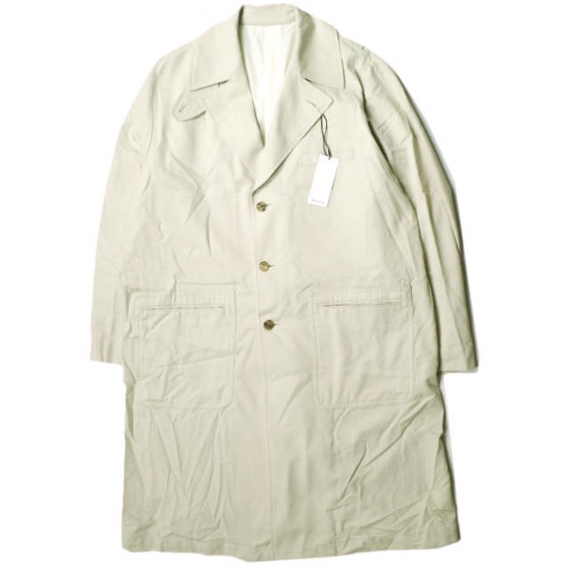 新品 MATSUFUJI マツフジ 21SS 日本製 Modified Farmers Coat モディファイドファーマーズコート M211-0201 3 GREIGE チェスター