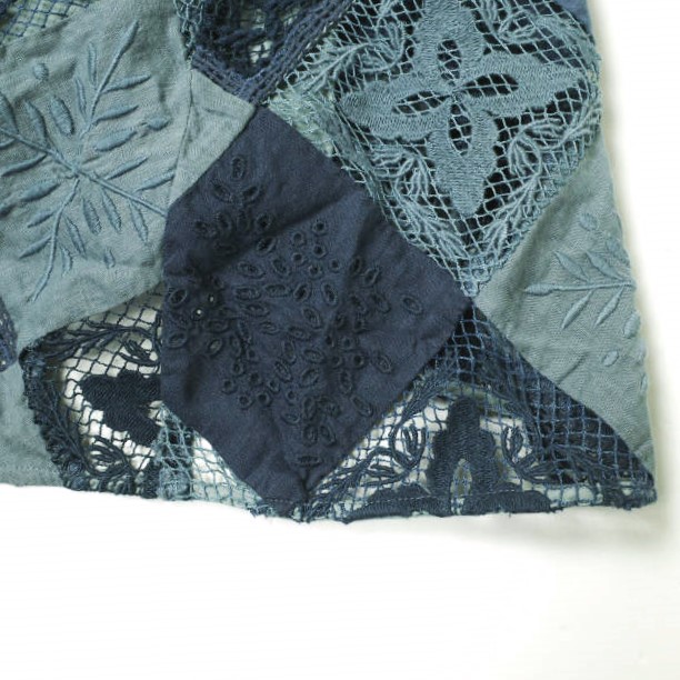 RRL ダブルアールエル パッチワークスリーブレスドレス ノースリーブ