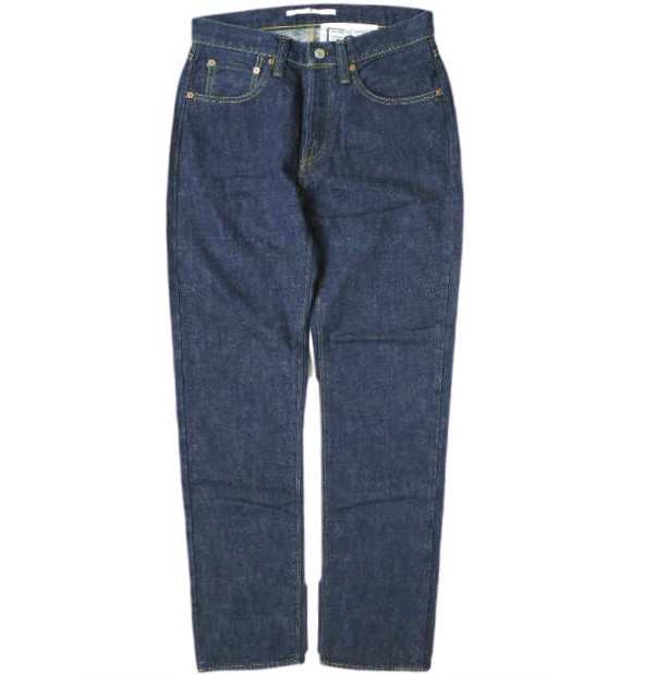 新品 e JEANS イージーンズ VINTAGE PANTS 岡山児島 テーパードセルビッチデニムパンツ eL807-001 3 NAVY 定価28,600円 g17486の通販は 6,342円