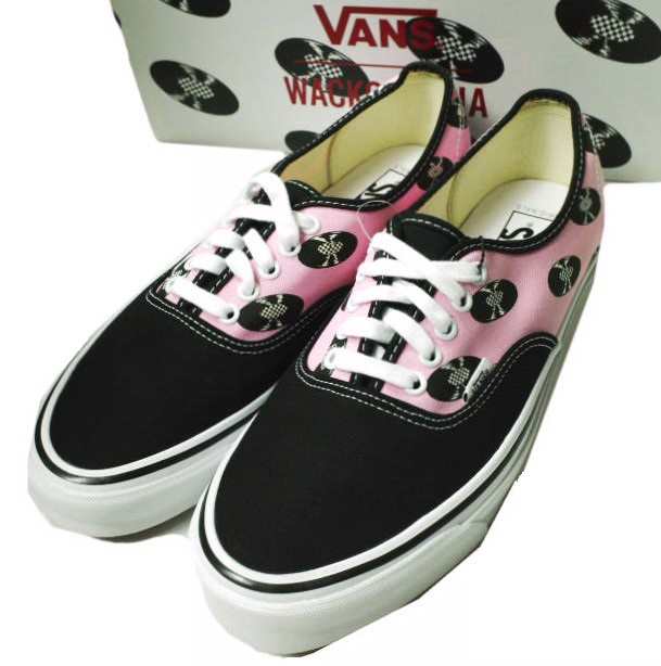 新品 WACKO MARIA x VANS VAULT ワコマリア ヴァンズ ボルト 別注 OG AUTHENTIC LX オーセンティック レコード US11(29cm) PINK/RECORDS