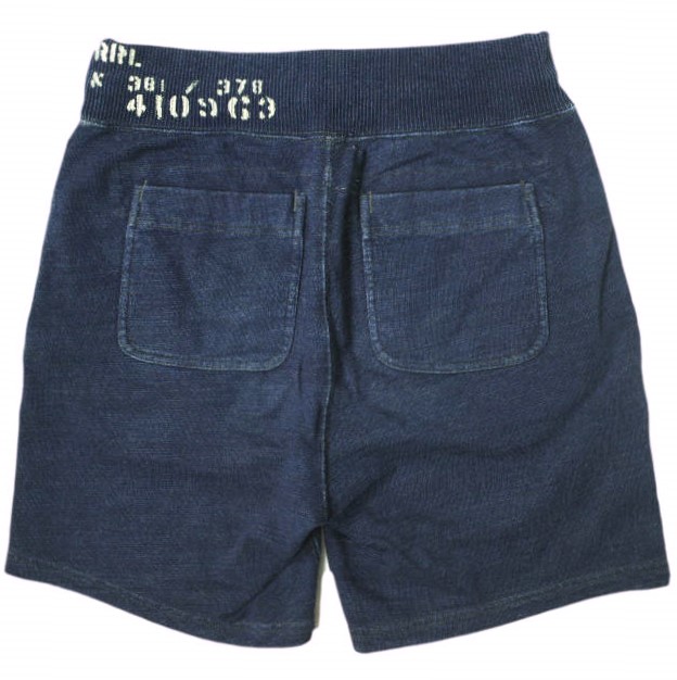 RRL ダブルアールエル INDIGO DYE SWEAT SHORTS インディゴ染め