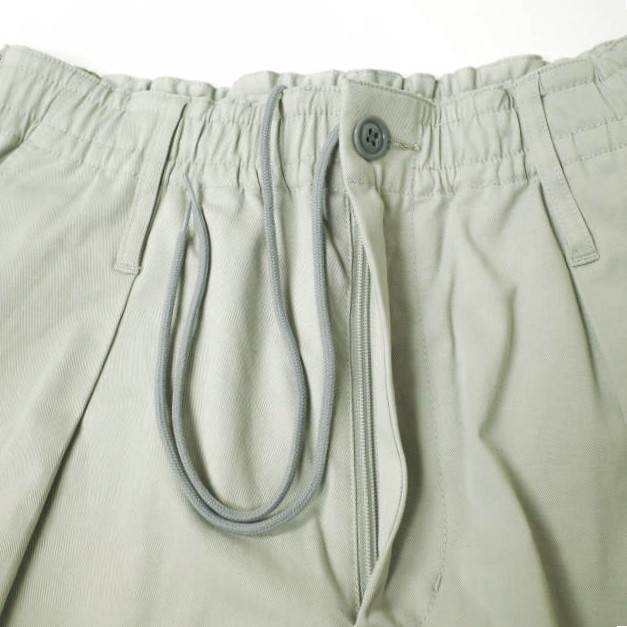 新品 N.HOOLYWOOD x INVINCIBLE エヌハリウッド インビンシブル 24AW HALF PANTS 1タックイージーショーツ 9245-CP05-037 36 GRAY g18338_4