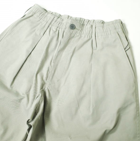 新品 N.HOOLYWOOD x INVINCIBLE エヌハリウッド インビンシブル 24AW HALF PANTS 1タックイージーショーツ 9245-CP05-037 36 GRAY g18338_3