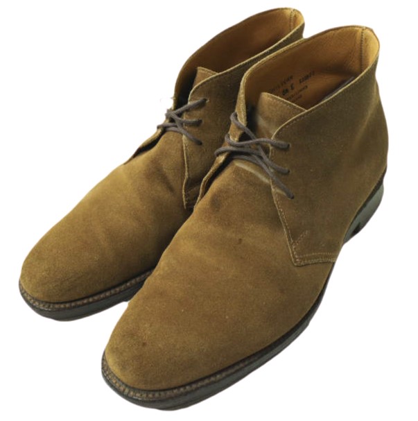 クロケット＆ジョーンズ チルターン スエードチャッカ ブラウン