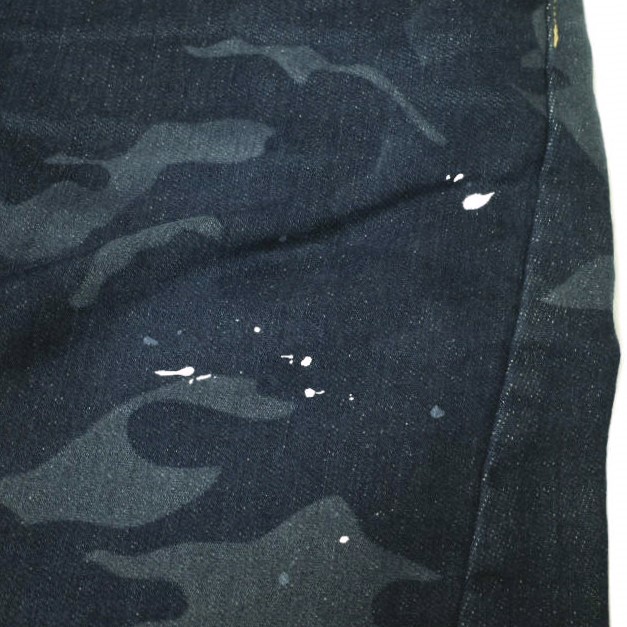 新品 e JEANS イージーンズ RONGUSUNAUTO TWIST 岡山児島 ペイント