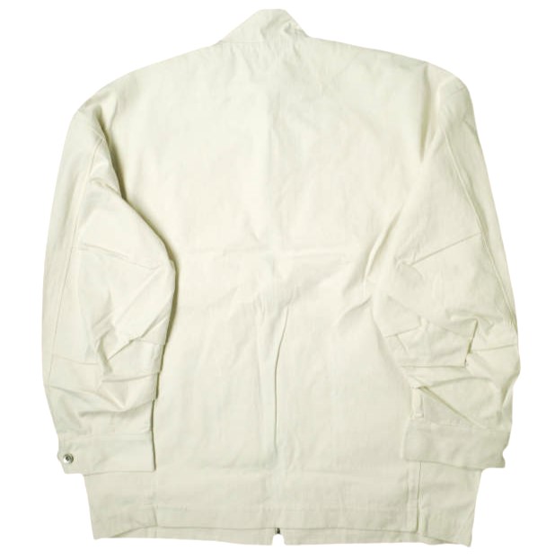 新品 ISSUETHINGS イシューシングス 24AW type71(A/B) ヘビーウェイトコットン リバーシブルハーフコート 24b/71-c-00 1 natural white 新品 ISSUETHINGS イシューシングス 24AW type71(A/B) ヘビーウェイト