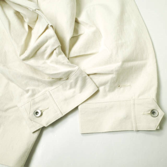 新品 ISSUETHINGS イシューシングス 24AW type71(A/B) ヘビーウェイトコットン リバーシブルハーフコート 24b/71-c-00 2 natural white_7