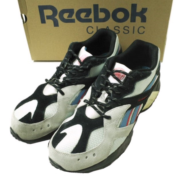 Reebok x BAL x mita sneakers リーボック バル ミタスニーカーズ 別注 AZTREK アズトレック EH0403 US10.5(28.5cm) SILVER/BLACKの通販は 7,490円